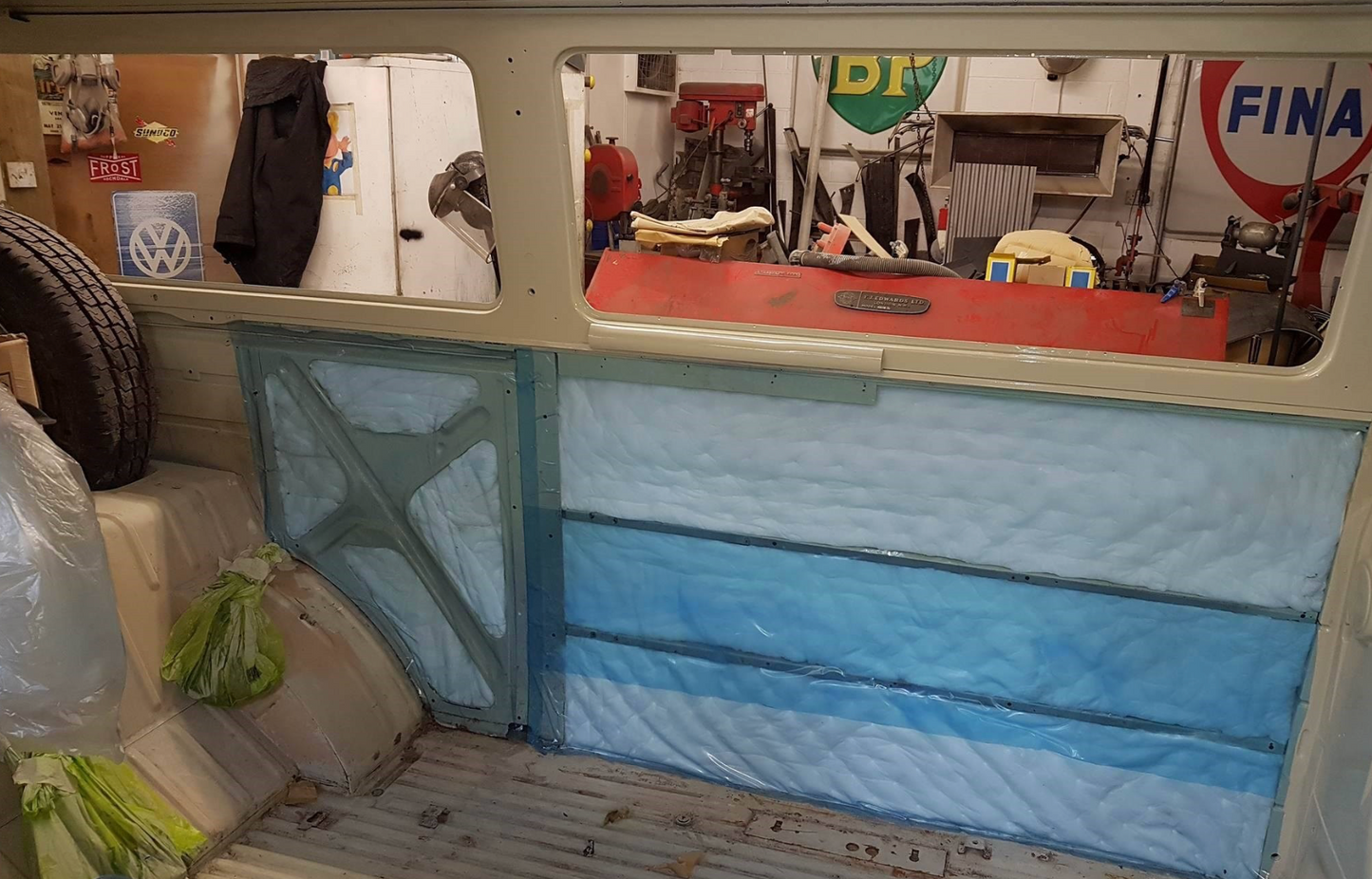CAMPER VAN BLANKET INSULATION