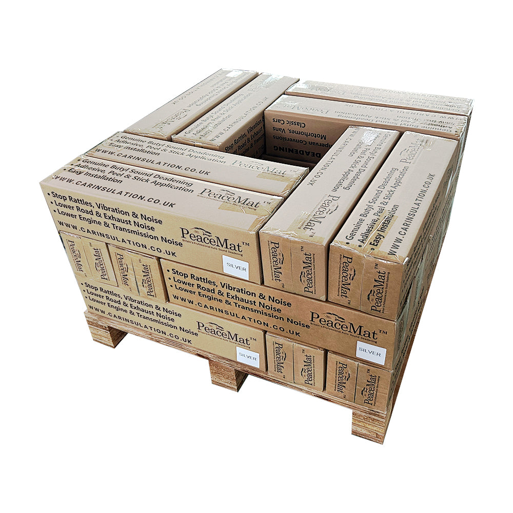 2mm Black Car and Van Sound Deadening, Butyl Mat, PeaceMAT XR