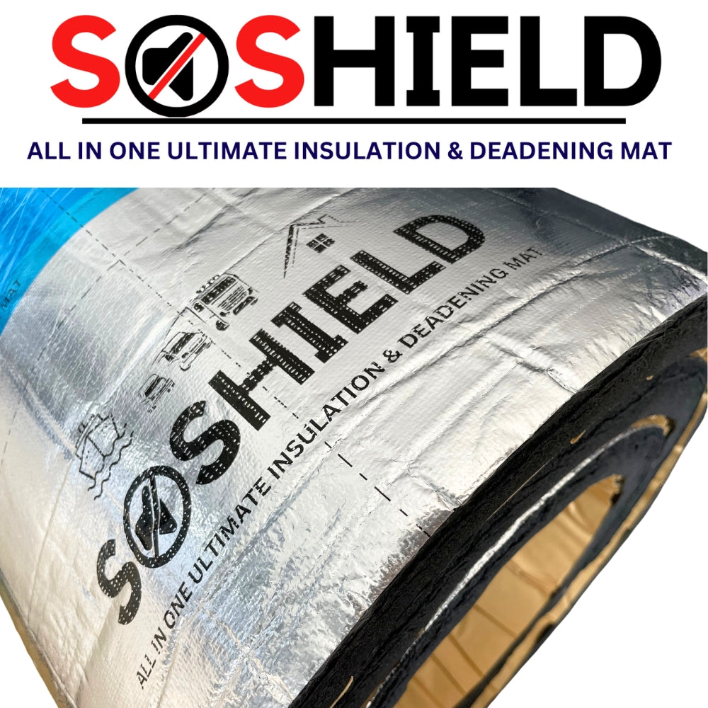 SOShield 30mm All in One Insulation and Sound Deadening Mat - Car Insulation UK
