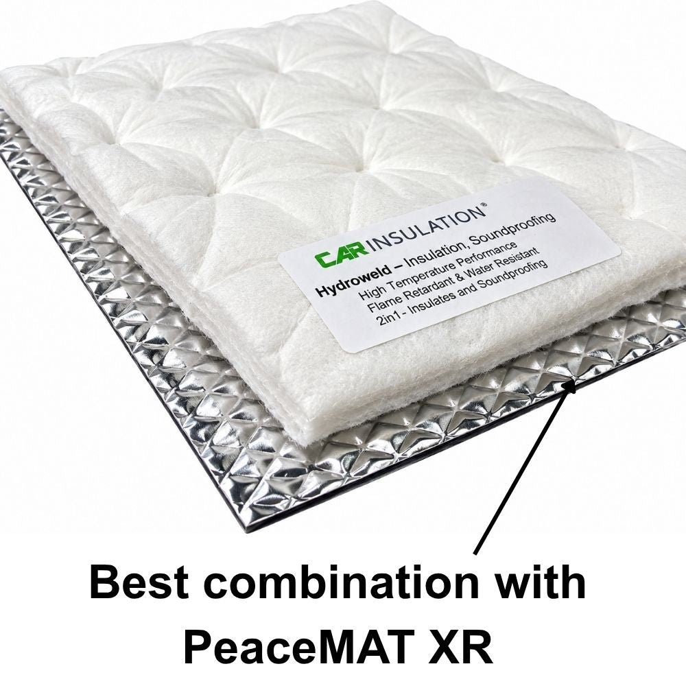 15mm Campervan Thermal Insulation Sheet - Waterproof Sound Deadening Hydroweld 1m x 1.5m