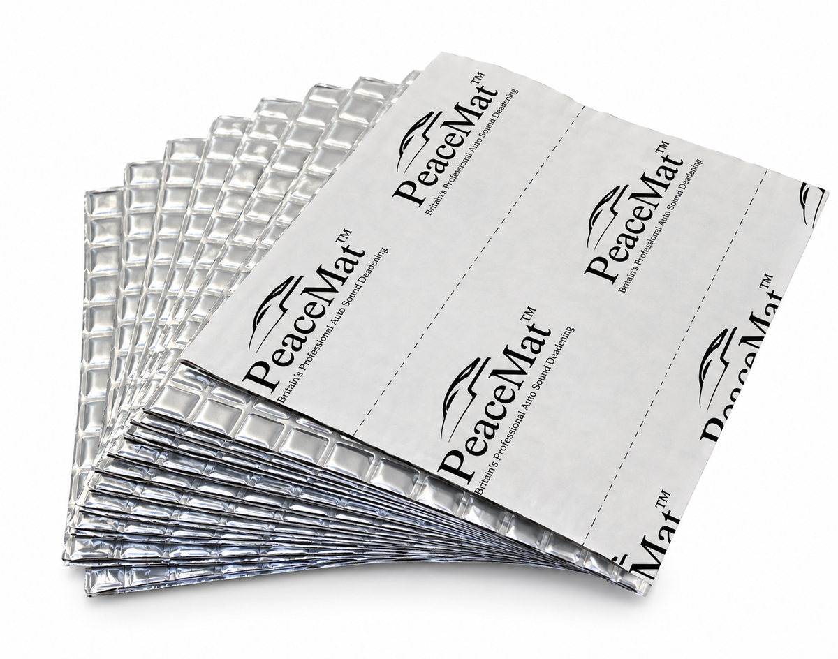 PeaceMAT XR Sound Deadening Mats for Camper Vans - 20 Sheets