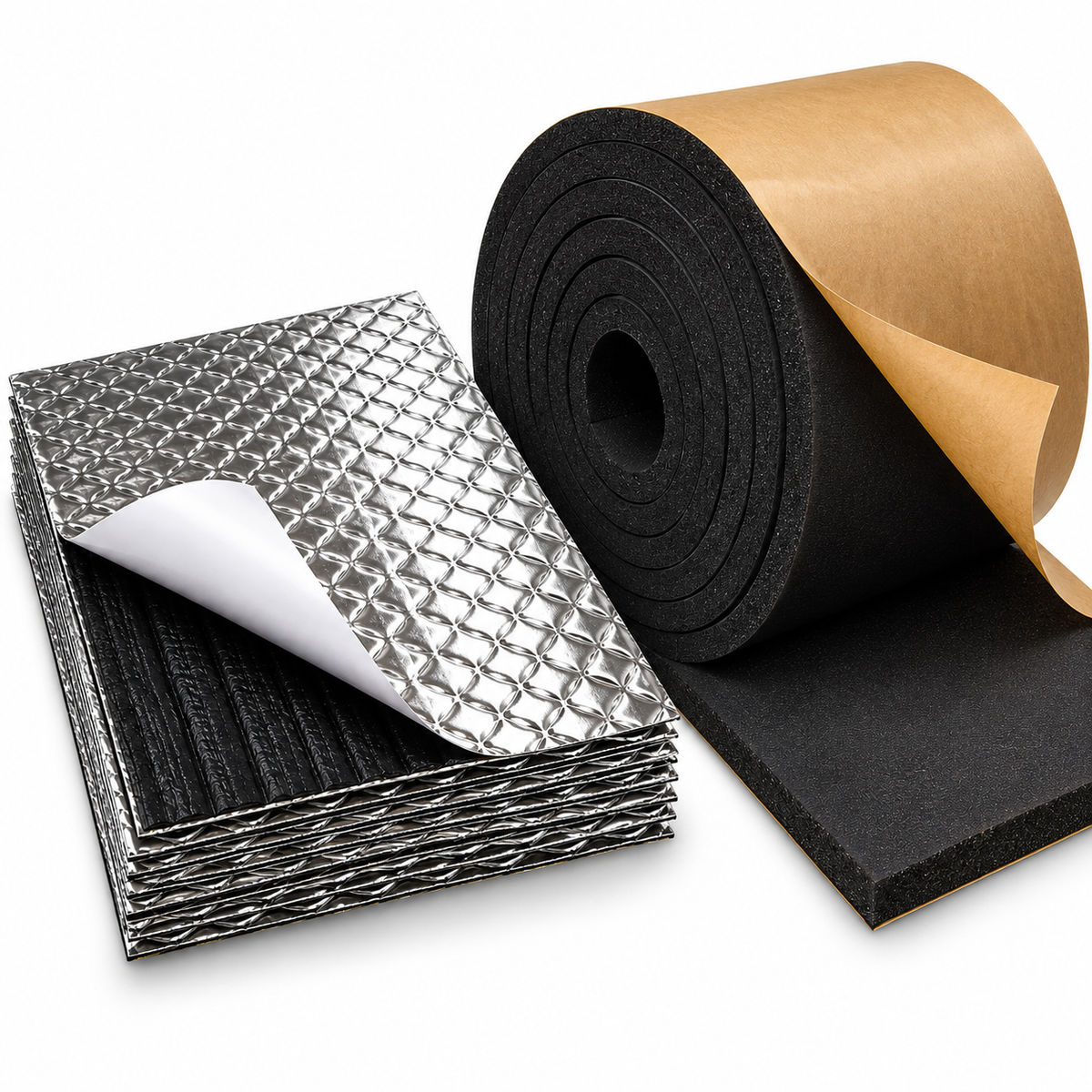 Campervan Insulation Kit - PeaceMAT XR Sound Deadening & 15mm Closed Cell Foam