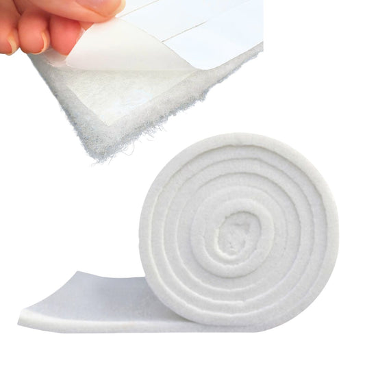 25mm Adhesive Van Insulation, Polyester Recycled ABSOFT Thermo Fleece, by meter