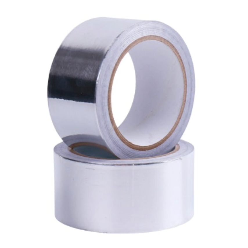 Aluminium Silver Foil Camper Van Sealing Tape, High Temperature Resistant, 40mm x 20m