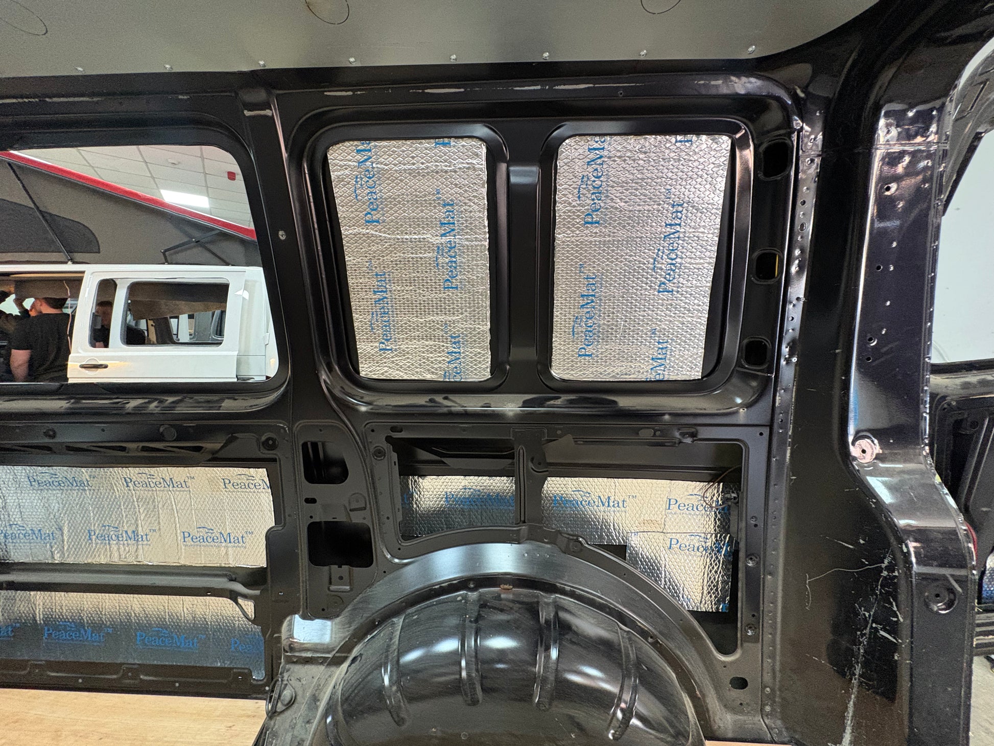 Sound Deadening Butyl Mat 2mm PeaceMAT XR for Car & Campervan, Black - Car Insulation UK