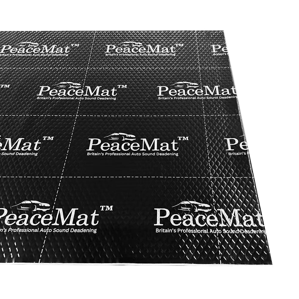 2mm Black Car and Van Sound Deadening, Butyl Mat, PeaceMAT XR
