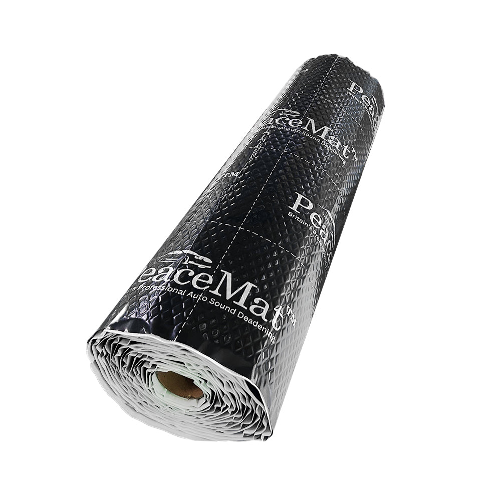 2mm Black Car and Van Sound Deadening, Butyl Mat, PeaceMAT XR