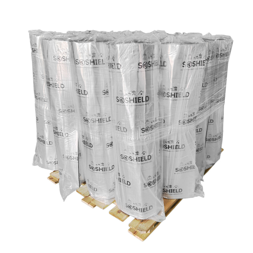 10mm Adhesive Back Van Insulation, SOShield All in One Soundproofing Mat, 2m x 1m (2m²)