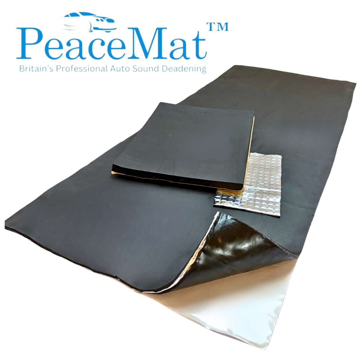 5mm PeaceMAT™ PRO – 2-in-1 Soundproofing and Insulation Mat (Butyl + Closed Cell Foam) - Car Insulation UK