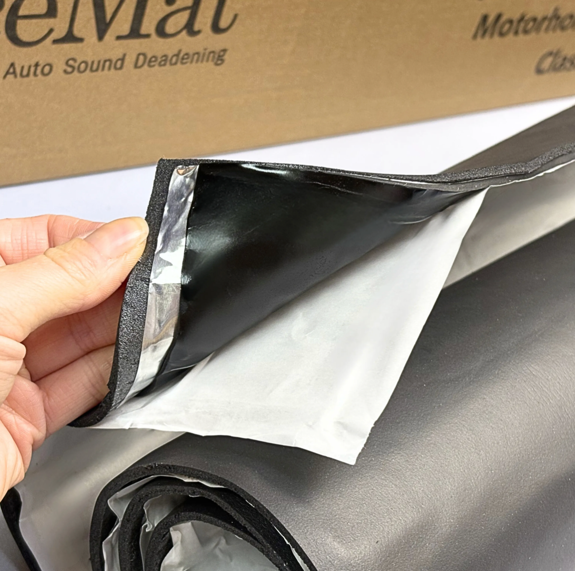 5mm PeaceMAT™ PRO – 2-in-1 Soundproofing and Insulation Mat (Butyl + Closed Cell Foam) - Car Insulation UK