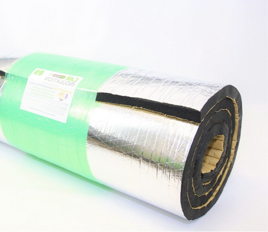 GlassMAT ZR 30mm Van & Boat Insulation Heat Reflective Moisture Vapour Barrier - Car Insulation UK