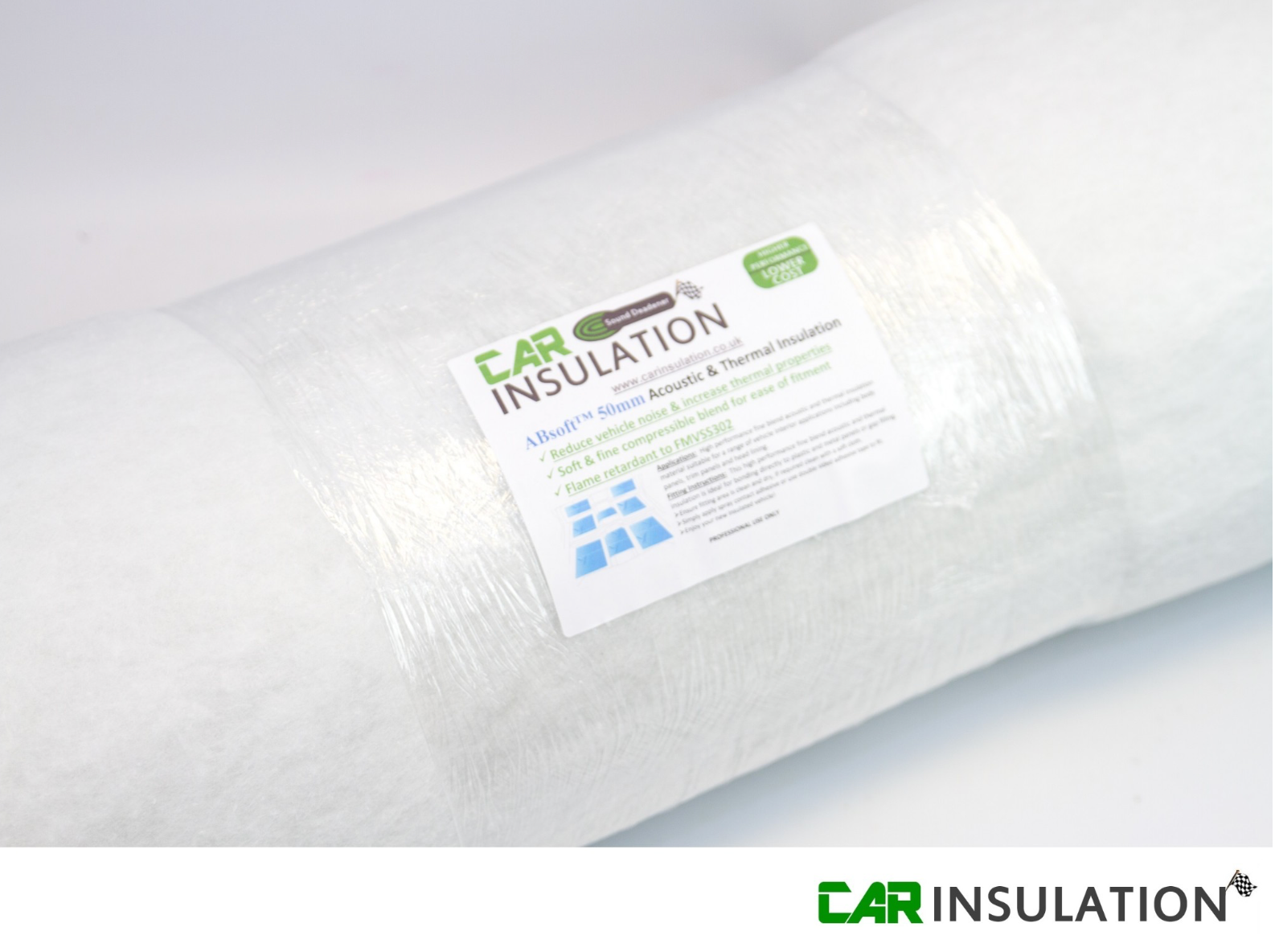 50mm ABSOFT Thermo Fleece Polyester Non Woven Car Van Filler Insulation - Car Insulation UK