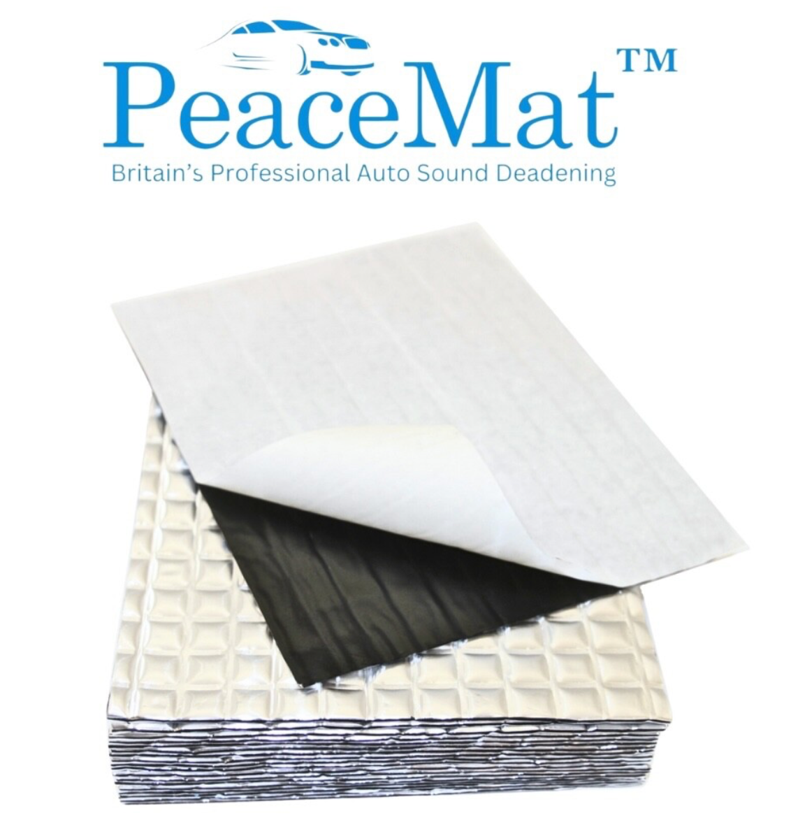Camper Van Sound Dampening Pads, Silver PeaceMAT™ XR (x30 Sheets)