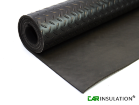 5mm Black Camper Van Car Flooring 5mm Insulation & Soundproofing – FloorFlex 1.5m²