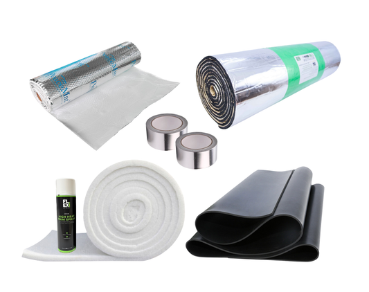 Small Wheel Base Camper Van Insulation & Sound Deadening Kit