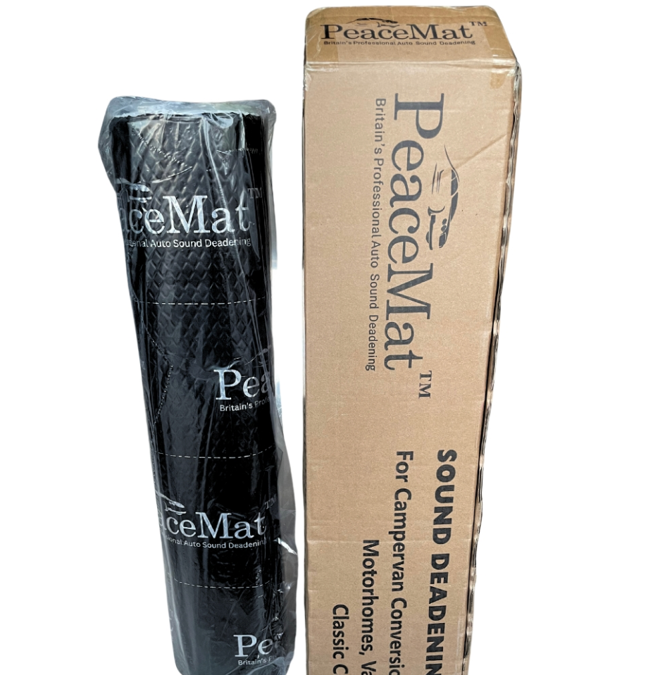 2mm Black Car and Van Sound Deadening, Butyl Mat, PeaceMAT XR