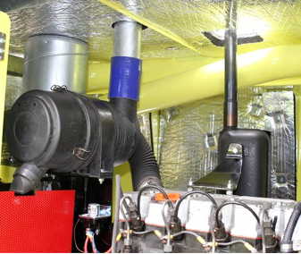 engine room insulation glassmat htx