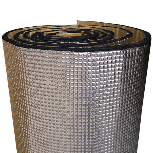 GlassMAT™ GR 2in1 Automotive Soundproofing Aluminium + Closed Cell Foam Mat - Car Insulation UK