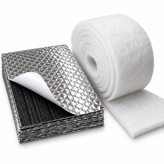 Van & Campervan Sound Deadening Insulation Kit - PeaceMAT XR 2mm + ABSOFT 25mm Thermo Fleece