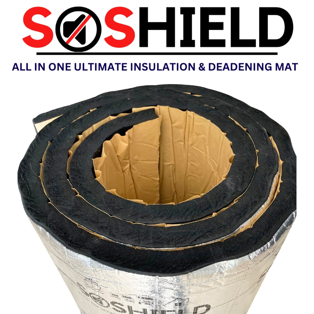 SOShield 30mm All in One Insulation and Sound Deadening Mat - Car Insulation UK