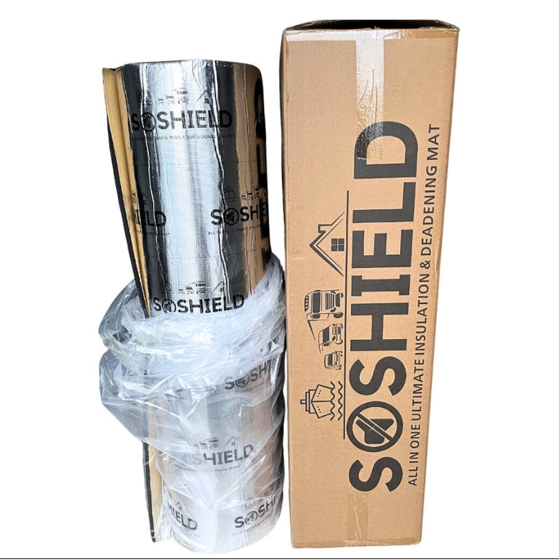 SOShield 10mm All in One Insulation and Sound Deadening Mat - Car Insulation UK