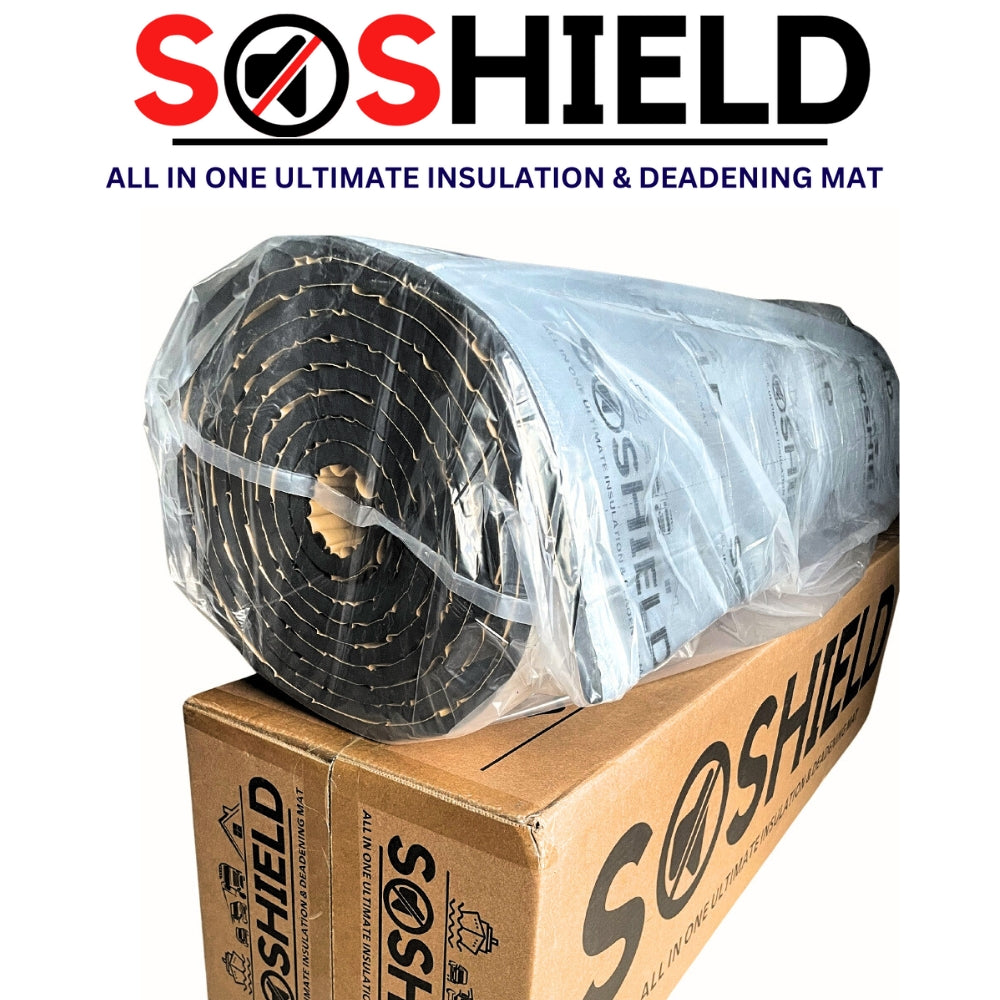 SOShield 10mm All in One Insulation and Sound Deadening Mat - Car Insulation UK
