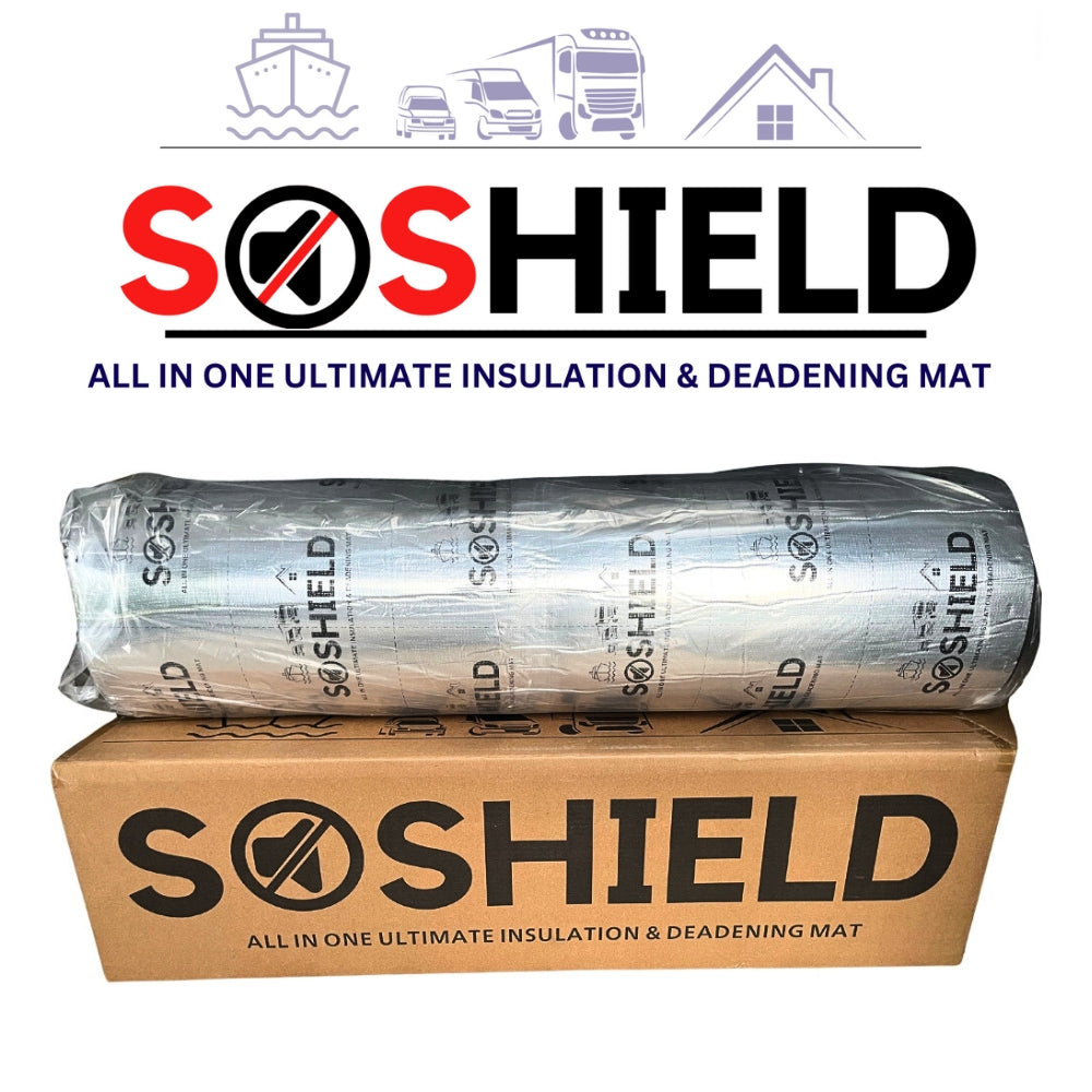 SOShield 10mm All in One Insulation and Sound Deadening Mat - Car Insulation UK